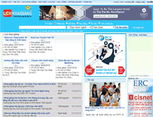 Tablet Screenshot of lichkhaigiang.vn