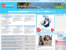 Tablet Screenshot of lichkhaigiang.com